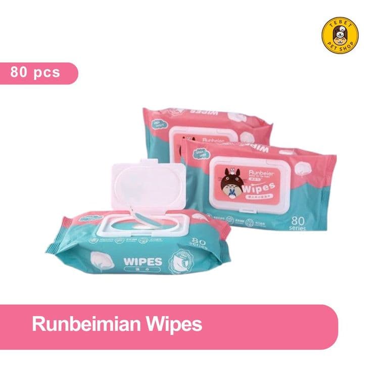Image of Runbeimian Wipes - Tisu Basah Hewan