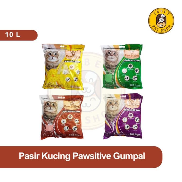 Image of Pawsitive 10 Liter Pasir Kucing Gumpal