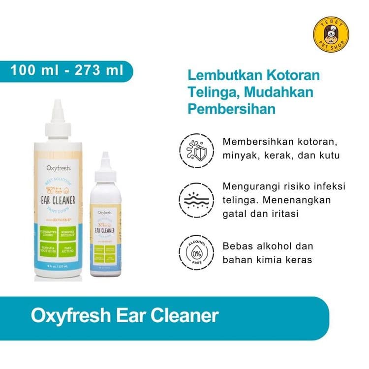 Image of Oxyfresh Ear Cleaner | Pembersih Telinga Hewan