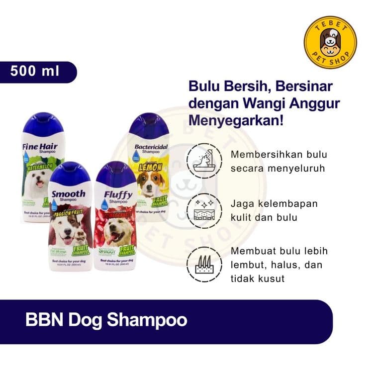 Image of BBN All Natural Dog Shampoo 500ML