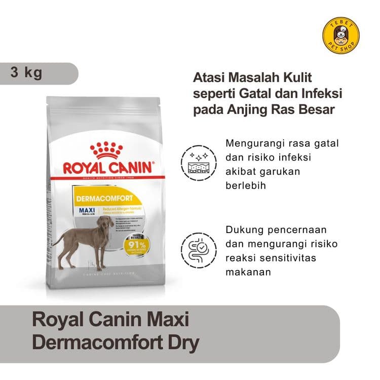 Image of Royal Canin Maxi Dermacomfort 3KG