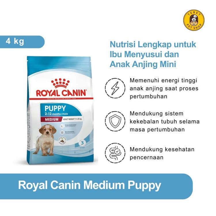 Image of Royal Canin Medium Puppy 4KG