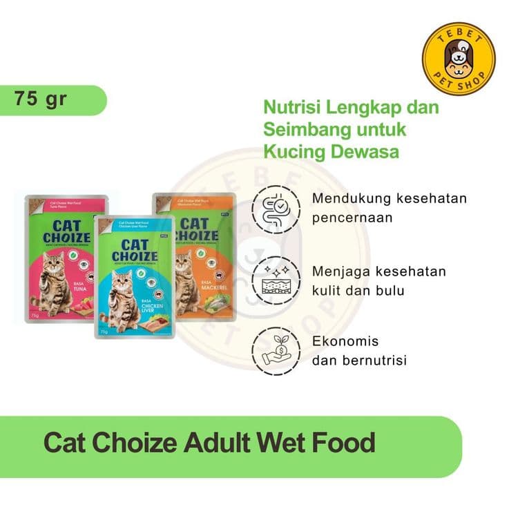 Image of Cat Choize Pouch 75GR
