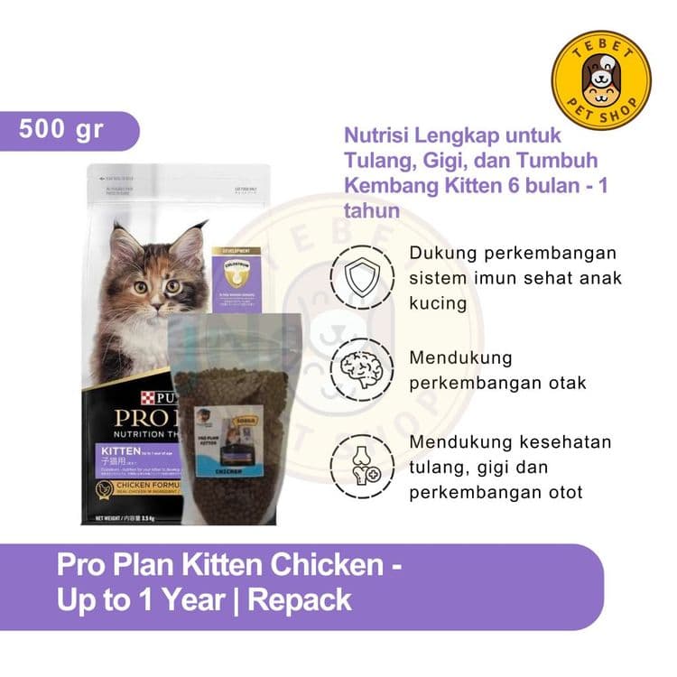 Image of Pro Plan Kitten Chicken 500gr Repack