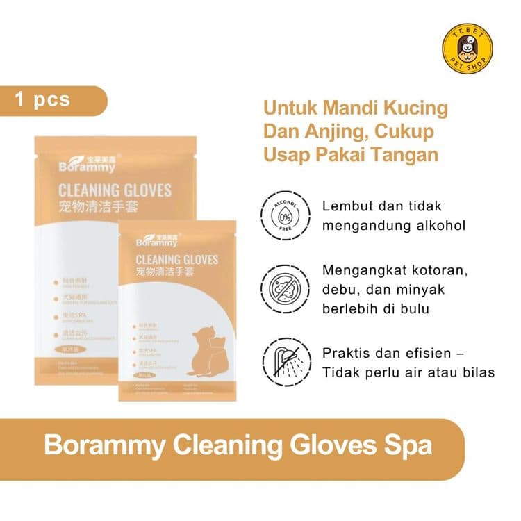 Image of Cleaning Gloves for Pets - Tisu Sarung Tangan