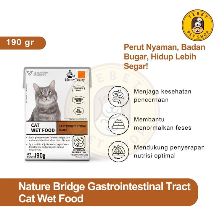 Image of Nature Bridge Gastrointestinal Cat 190GR