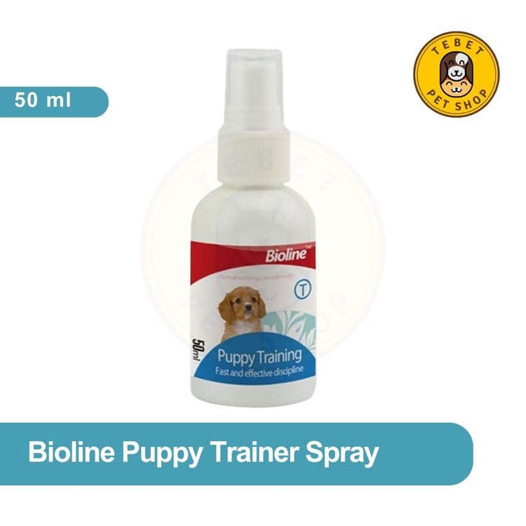 Image of Bioline - Puppy Training Spray 50 ml | Spray Melatih Anak Anjing Pipis di tempatnya