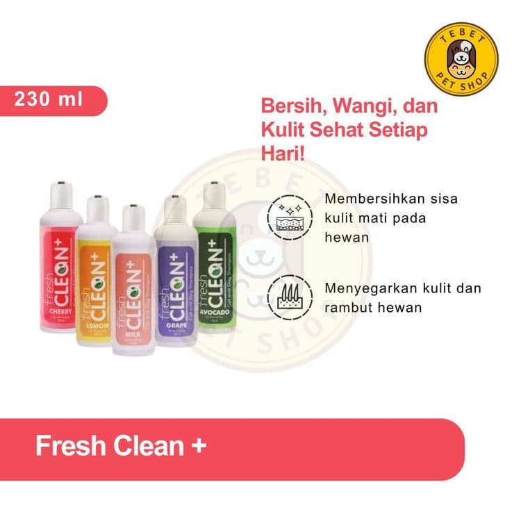 Image of Fresh Clean Shampoo 230ml | Shampoo untuk Kucing & Anjing