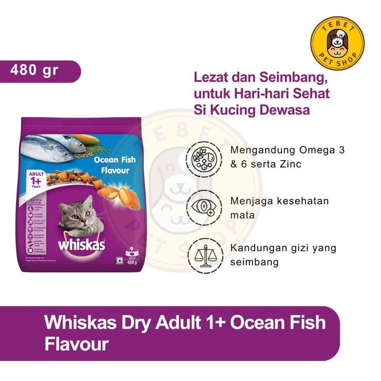 Image of Whiskas Adult Ocean Fish