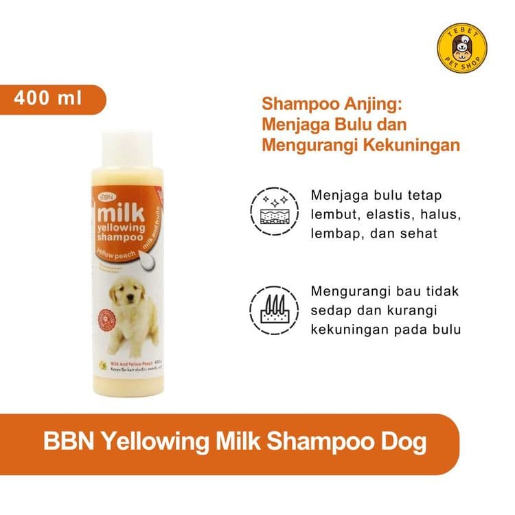 Image of Bbn Shampoo Milk Yellowing Dog Shampoo 400ml