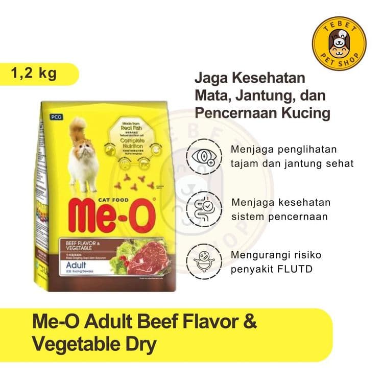 Image of MEO Adult Beef Vegetables 1,2KG Dry Food
