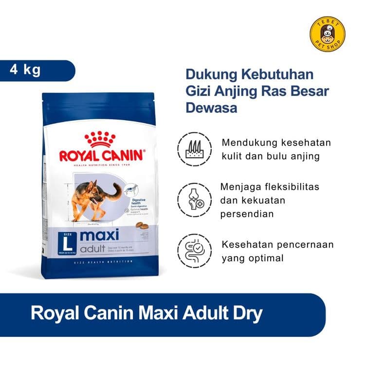 Image of Royal Canin Maxi Adult Dry Food