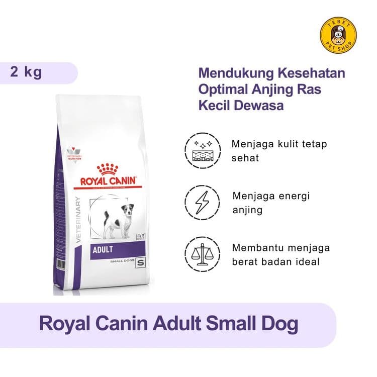 Image of ROYAL CANIN VET ADULT SMALL DOG 2KG Khusus Anjing Ras Kecil
