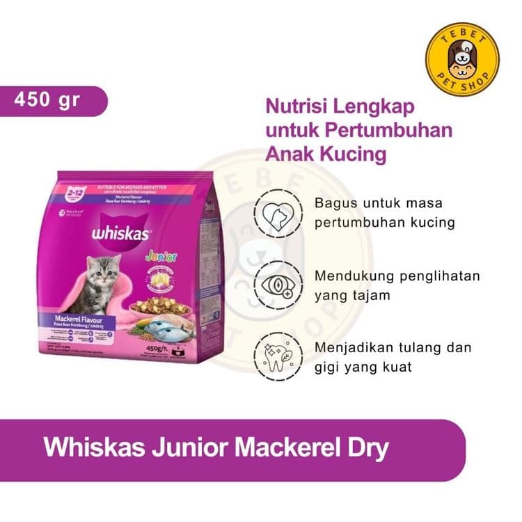 Image of Whiskas Junior Milky Mackerel