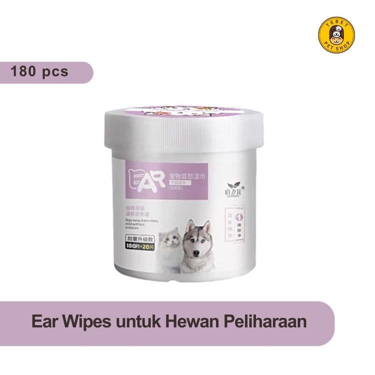 Image of Tisu Basah Pembersih Mata, Telinga & Gigi Kucing Anjing - Pet Wipes